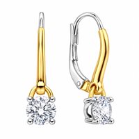 Pendientes Ti Sento Milano Mujer in Plata Zircone 78106ZY
